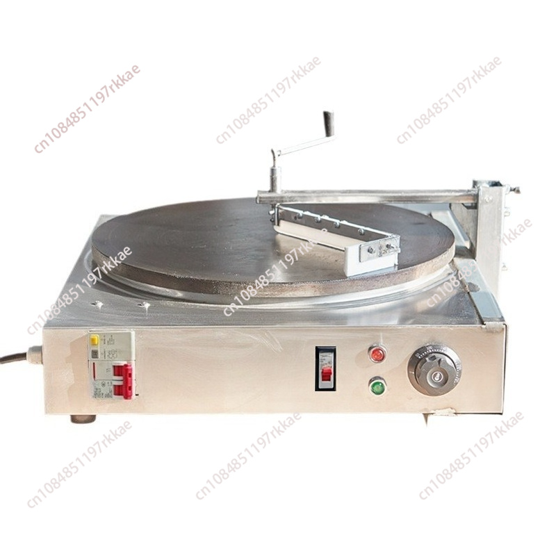 Crepe Maker Griddle - 半自動クレープメーカー、操作簡単、ステンレス製パンケーキグリドル、屋台や家庭用キッチンに最適