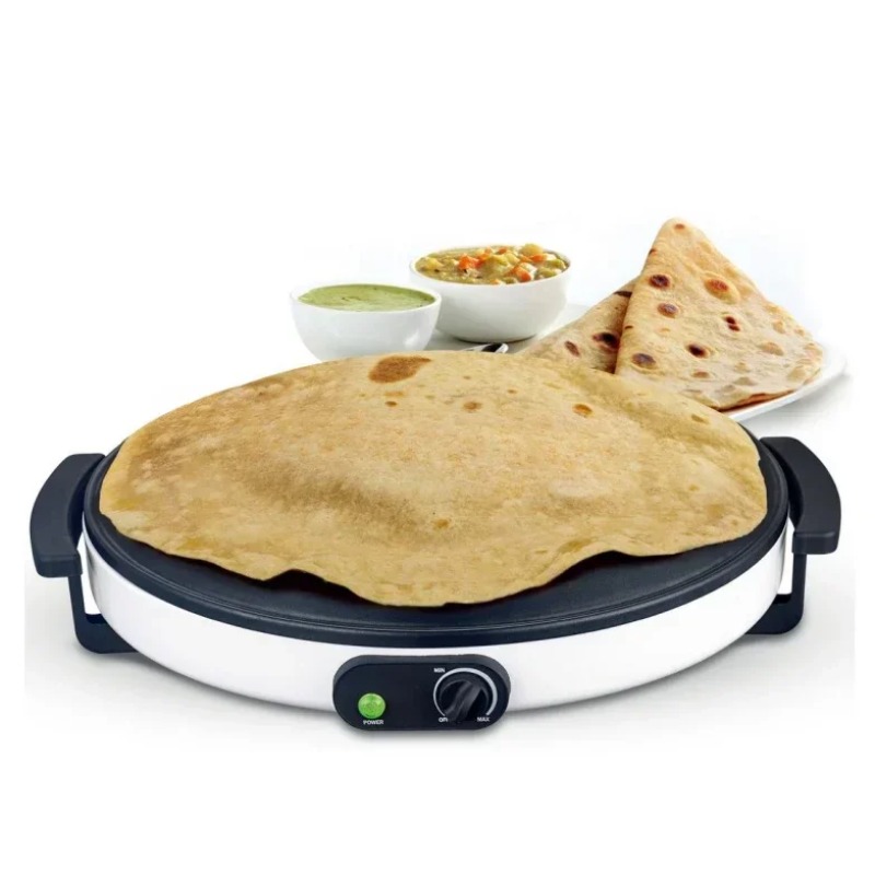 Crepe Maker Griddle - 110V/220V 2000W 45CM 曲面電気グリドル ノンスティック丸型クレープメーカー パンケーキ焼き機