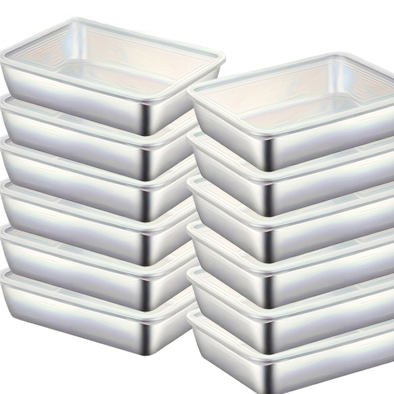 Commercial Kitchen Utensil Holder - 22個入りステンレス製食品保存容器セット、食事準備、冷蔵庫オーガナイザー、家庭用キッチンアクセサリーツール、11個の容器、11個の蓋