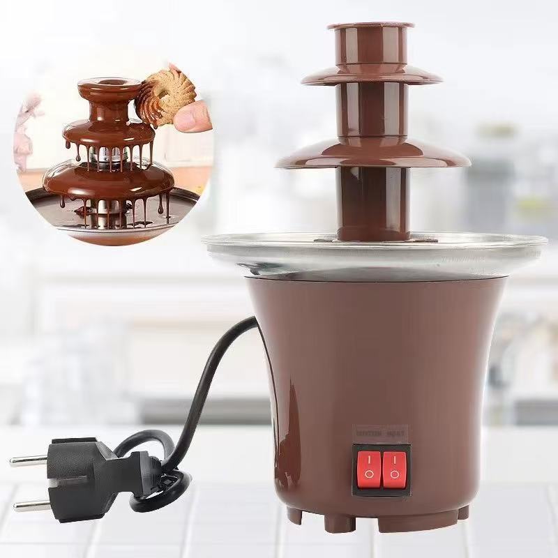 Chocolate Fountain Commercial - ミニチョコレートファウンテンマシン 小型子供用家庭用 自己加熱式ウォーターフォールマシン