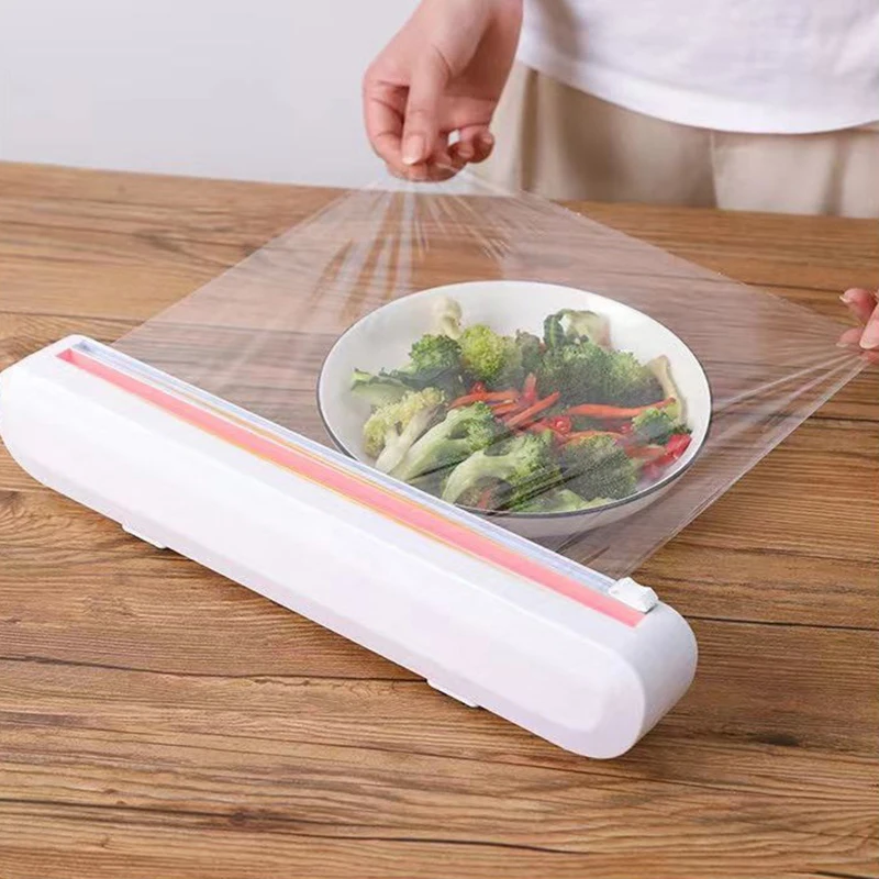プラスチックカッター、固定箔、食品ラップ、収納ホルダー、キッ - Commercial Kitchen Utensil Holder のレビューと価格