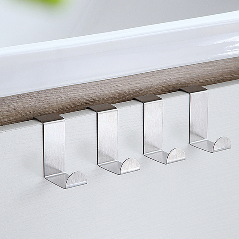 Z 字型浴室キャビネットドアフックステンレス鋼ドアリアハンガ - Commercial Kitchen Utensil Holder のレビューと価格