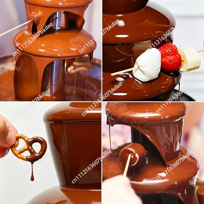 タワーディスペンサーと蛇口付きの業務用チョコレートファウンテ - Chocolate Fountain Commercial のレビューと価格