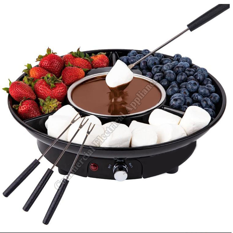 電気チョコレートホットポット チョコレートファウンテン メル - Chocolate Fountain Commercial のレビューと価格