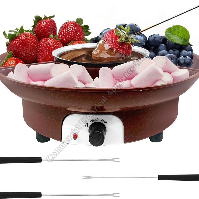 電気チョコレートホットポット チョコレートファウンテン メル - Chocolate Fountain Commercial のレビューと価格