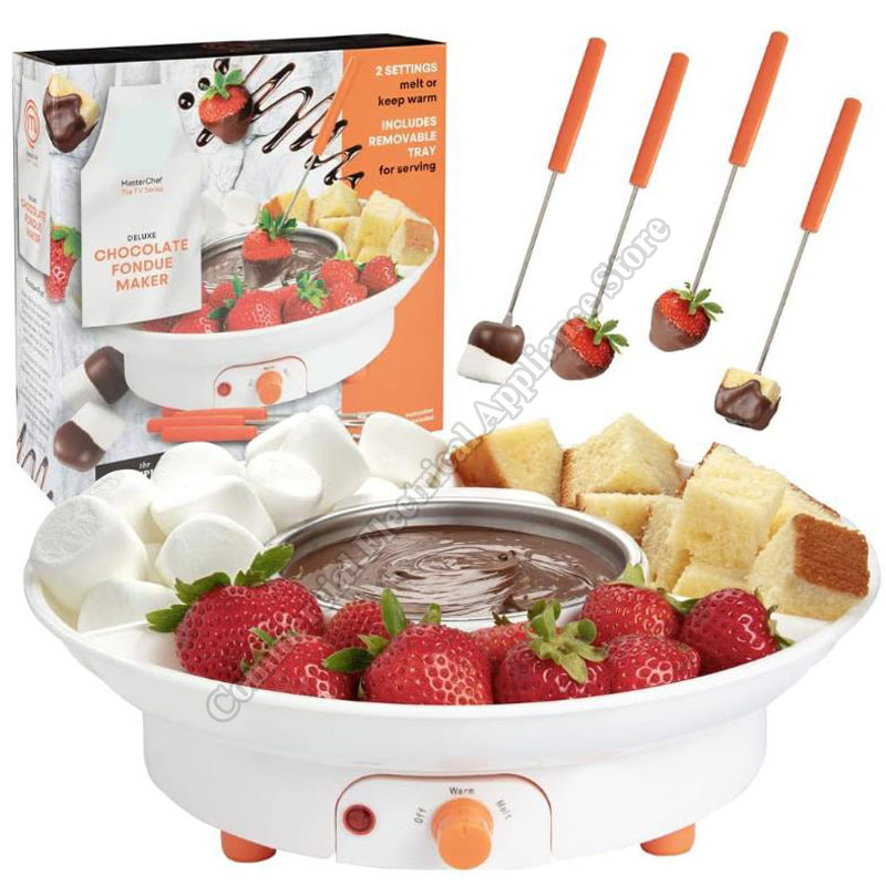 電気チョコレートホットポット チョコレートファウンテン メル - Chocolate Fountain Commercial のレビューと価格