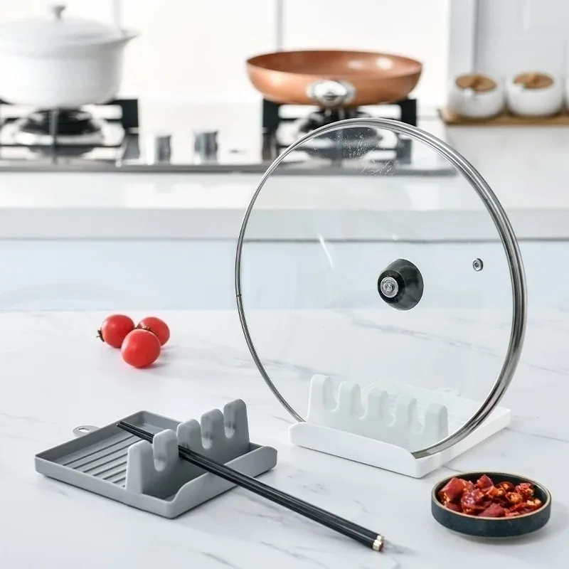 パン蓋ホルダーサポートスプーンポットカバーレストヘラスタンド - Commercial Kitchen Utensil Holder のレビューと価格