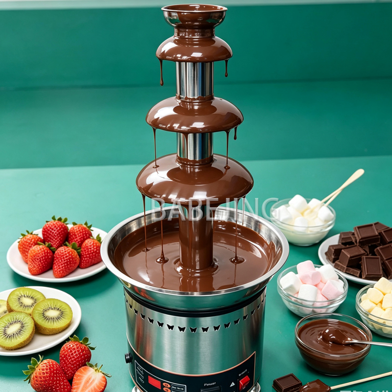 BABEJING ステンレス製チョコレートファウンテンマシン - Chocolate Fountain Commercial のレビューと価格