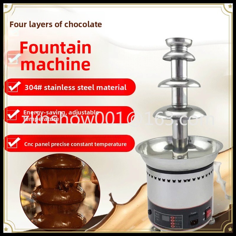 4層チョコレートファウンテンマシン スプレータワー 業務用チ - Chocolate Fountain Commercial のレビューと価格