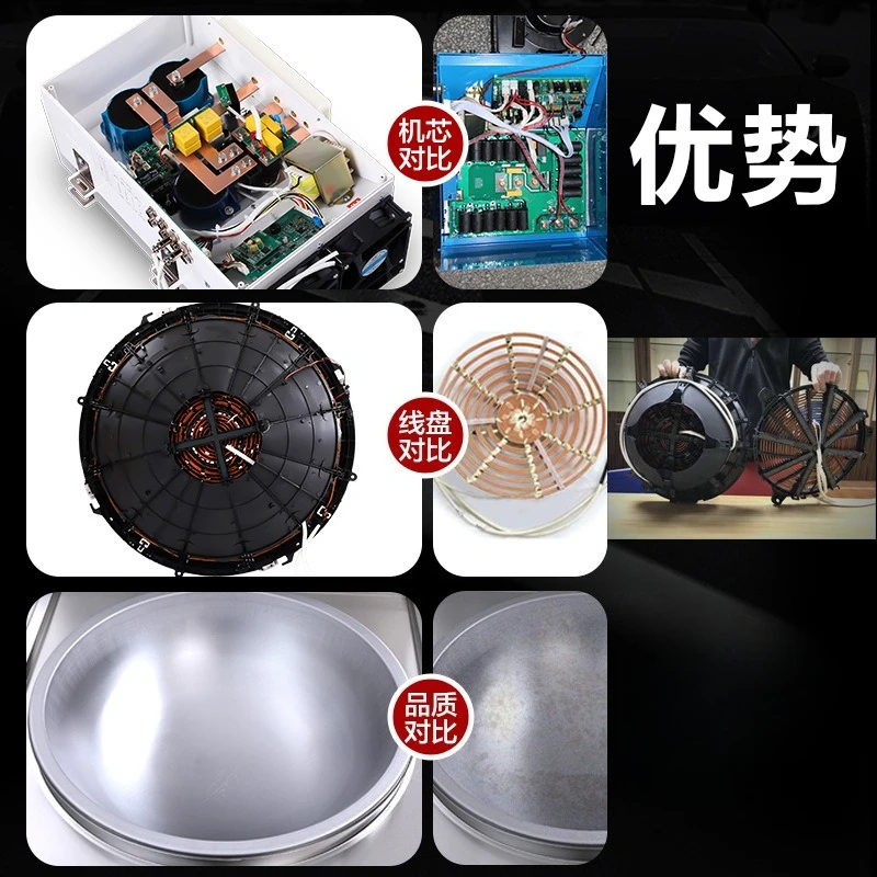 業務用誘導調理器 キッチン調理機器 ハイパワー電磁調理器 学 - Commercial Kitchen Induction のレビューと価格