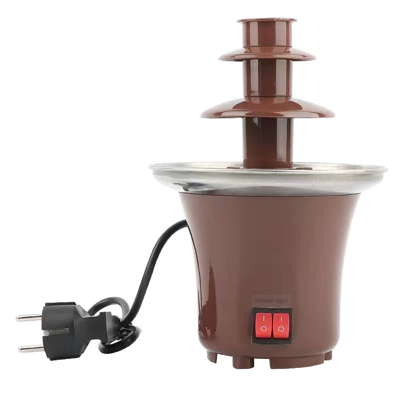 ミニチョコレートファウンテンマシン 小型子供用家庭用 自己加 - Chocolate Fountain Commercial のレビューと価格