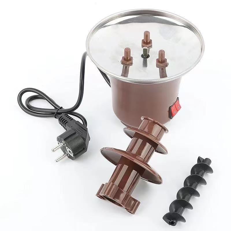 ミニチョコレートファウンテンマシン 小型子供用家庭用 自己加 - Chocolate Fountain Commercial のレビューと価格