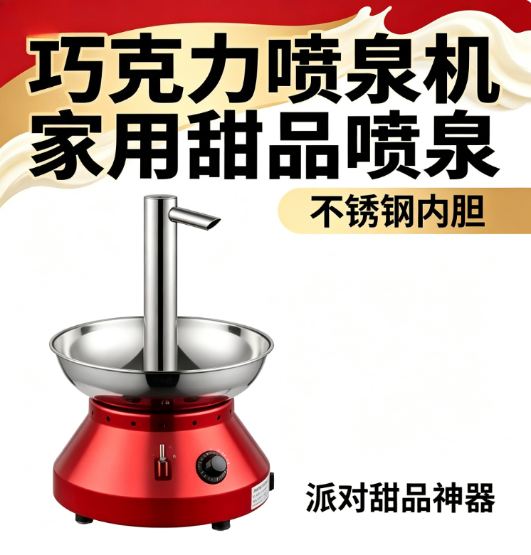 業務用チョコレートファウンテン、蛇口式ディスペンサー、ステン - Chocolate Fountain Commercial のレビューと価格
