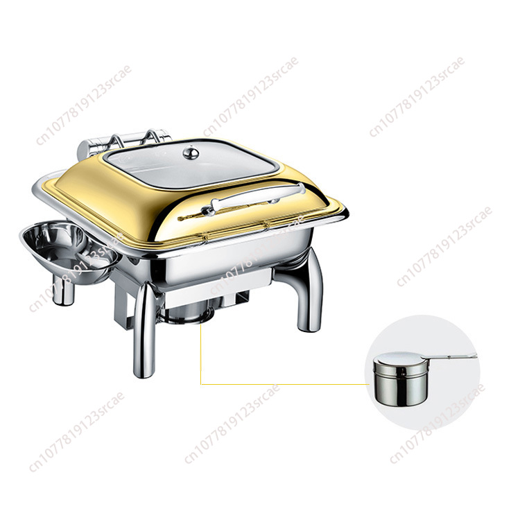 プレミアム業務用ステンレス製ビュッフェ用保温鍋セット（丸型、 - Commercial Kitchen Induction のレビューと価格