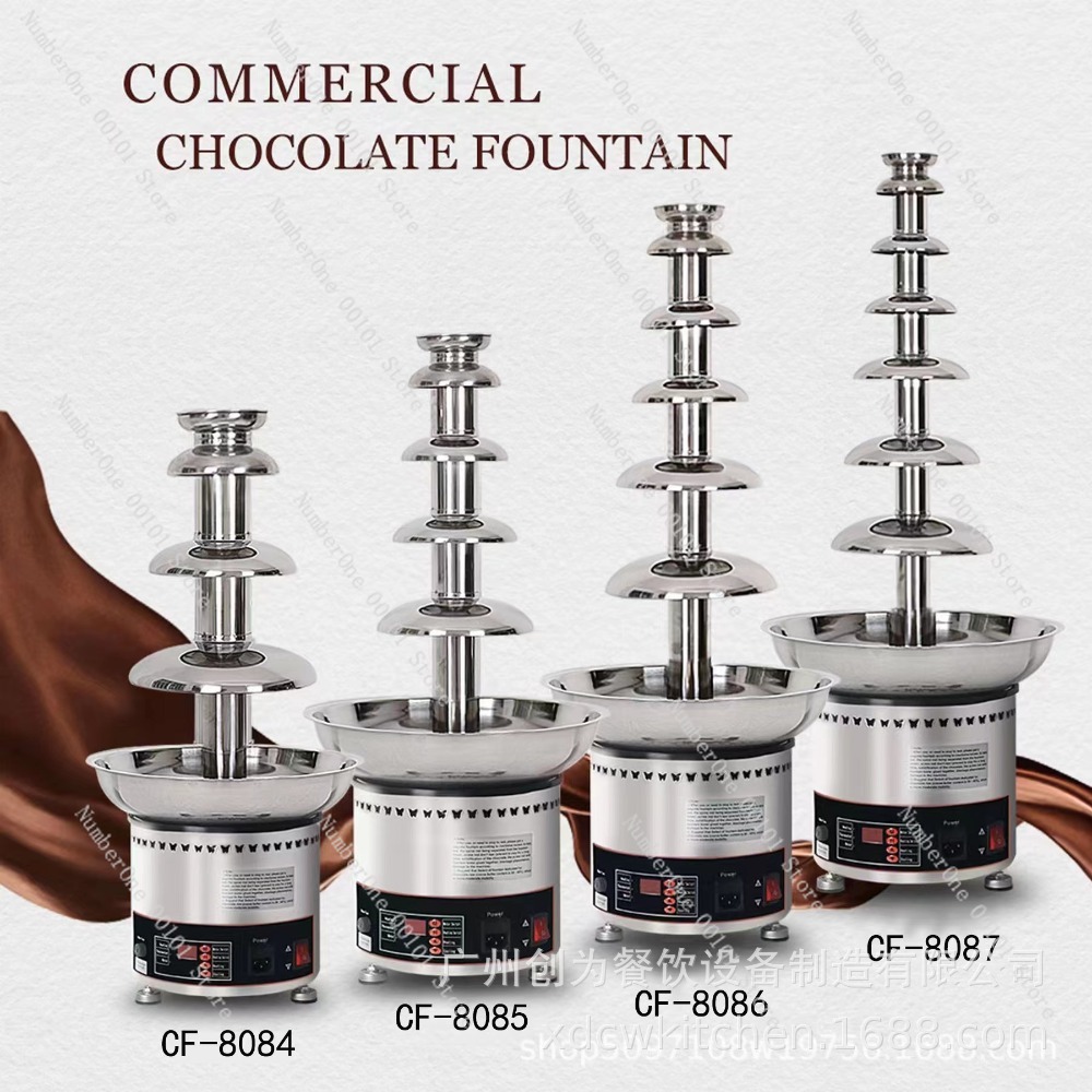 4～7層チョコレートファウンテンマシン、スプレータワー式業務 - Chocolate Fountain Commercial のレビューと価格